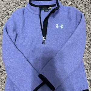Under Armour Lavender Full-Zip Fleece Jacket